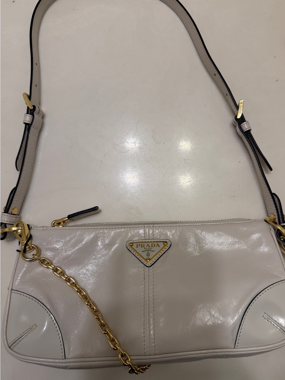 Prada Re-Edition 2002 Leather Shoulder Bag
